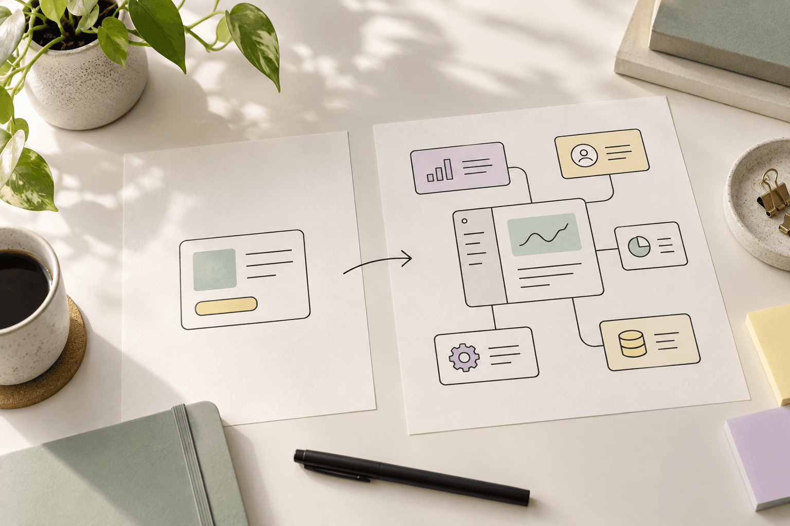 Un producto inicial que evoluciona hacia un sistema digital conectado